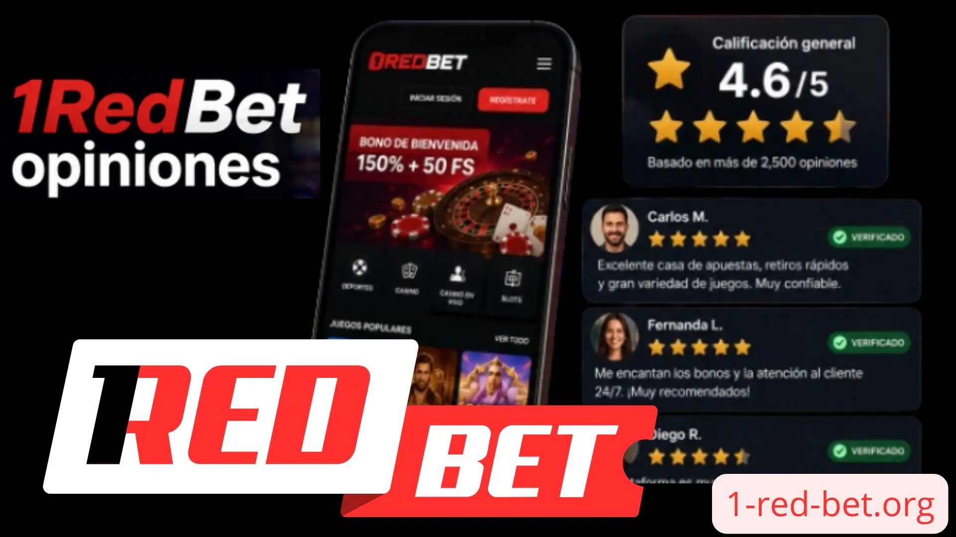 Opiniones sobre 1RedBet Casino